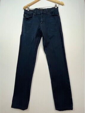 Fidelity Torino Slim Jeans Mens 30x29 Piston Dark Indigo Wash Premium Denim EUC